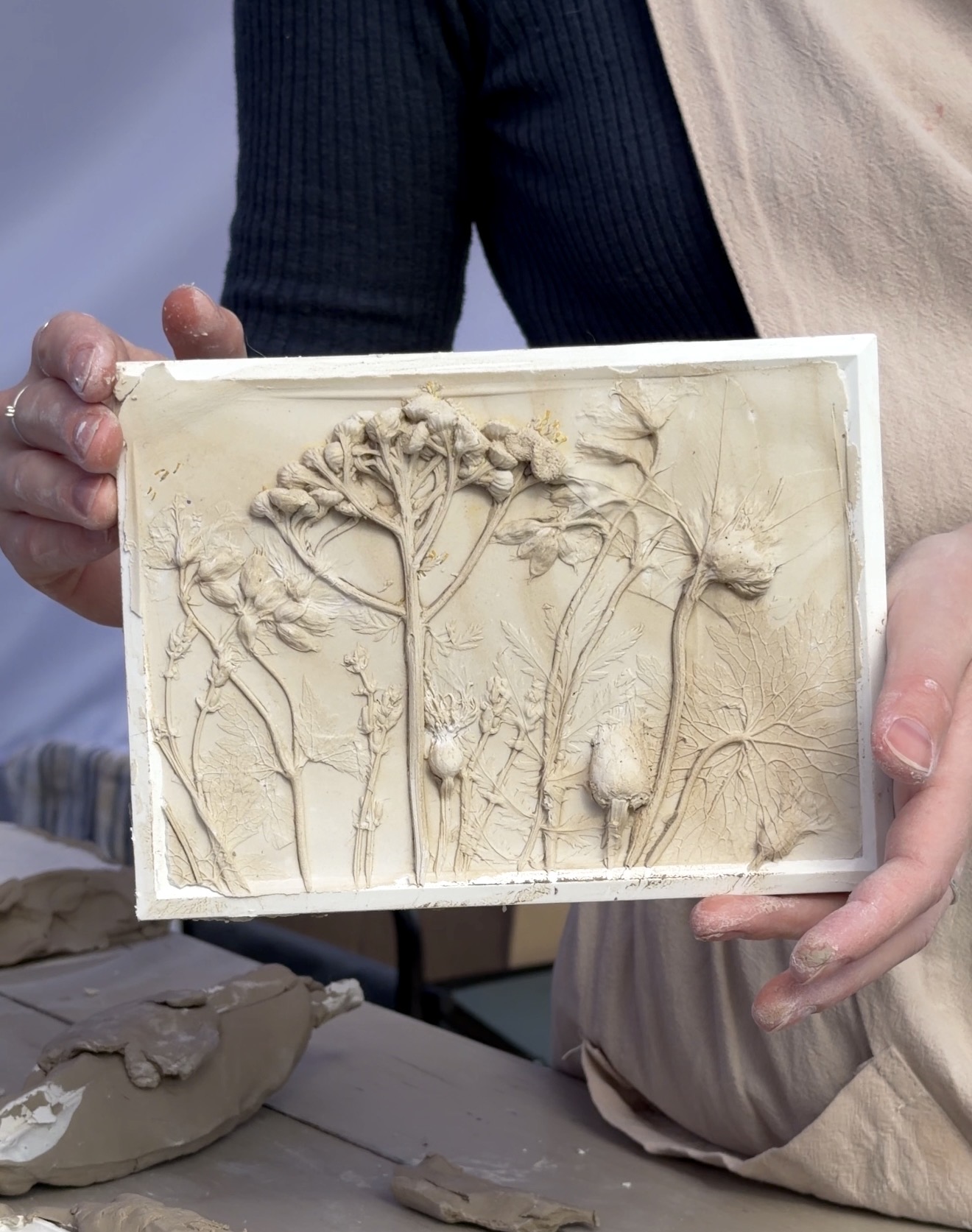 Warsztaty tworzenia botanicznych odlewów 17.10